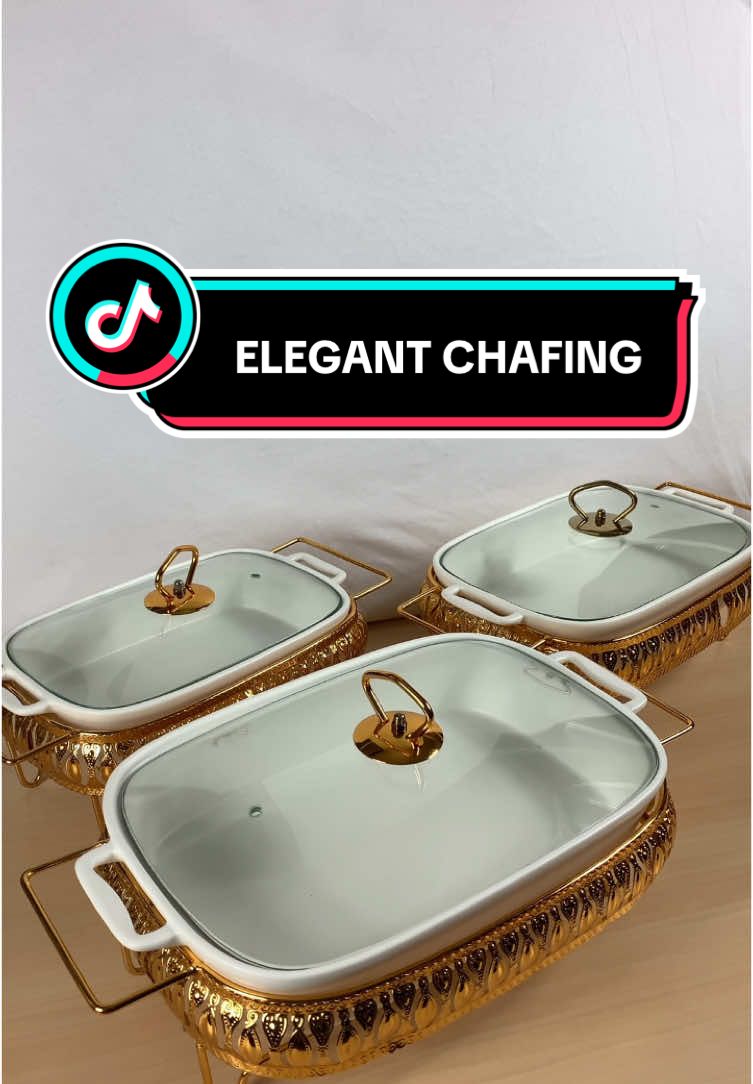 Christmas is coming make your table presentable with this Elegant Chafing! #fypシ゚ #fyp #Christmas #sephoraalışverişim 