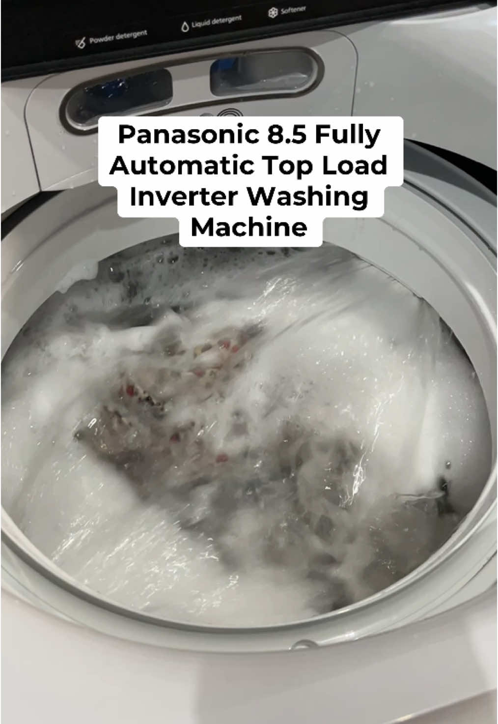 Sa wakas di na mahihirapan magLaba turbo mixer at water bazooka na din sya #washingmachine #automaticwashingmachine #automatic #inverter #trending #panasonic 
