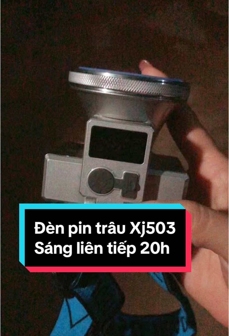 Đèn pin trâu Xj503 sáng liên tiếp 20h Có chế độ chống thấm nước#denpinsieusang #denpindoidau #denpintrau  @Liễu Nguyễn 