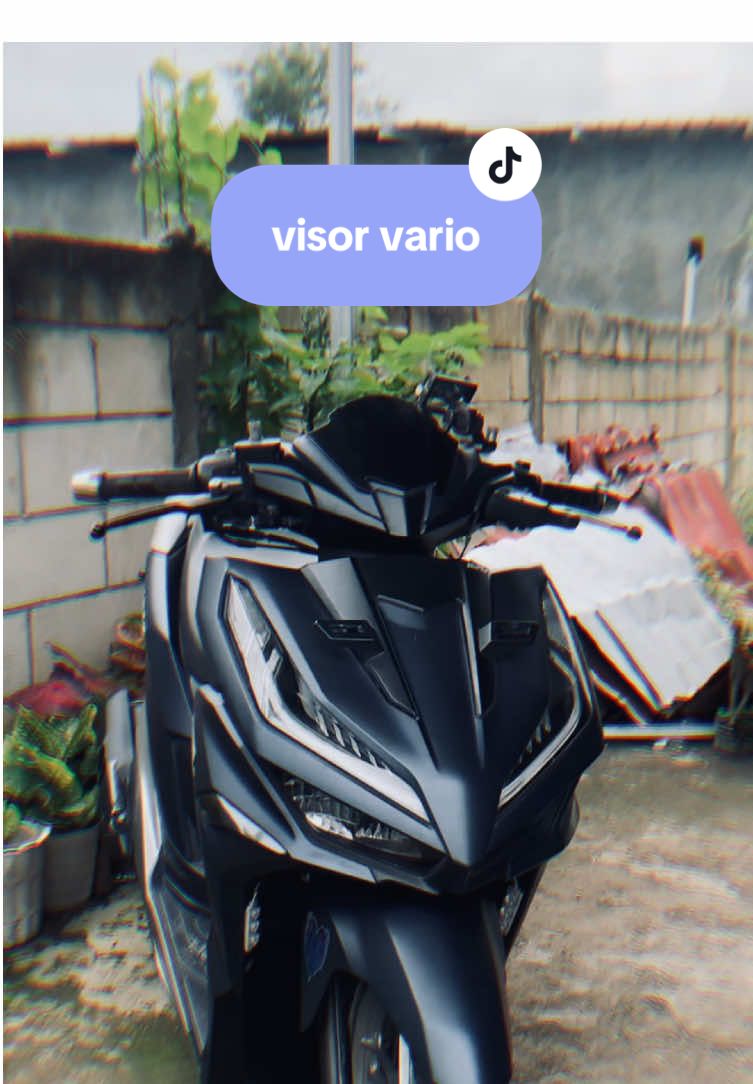 pake visor ganteng ga sih?🤔 #vario #vario125 #variogen2 #vario125new #fyp 