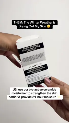 Get to know our Bio-Active Ceramide Repair Moisturizer ✨ Looking for a moisturizer that can: 🌟 Firm, plump and visibly lift skin in 28 days? 🌟Strengthen the skin barrier and provide 24hr hydration? 🌟Deliver up to 4x visible fine line and wrinkle reduction? Honey, you’re home 🫶🖤 #tiktokmademebuyit #winterskincare #bestseller #giftunwrapped #skincarefavourites 