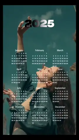 2025 calendar wallpaper template #CapCut #calendar2025 #wallpaper #wallpapercalendar #happynewyear2025 #welcom2025 #wallpapertemplate #template #capcuttemplate #capcut_edit 