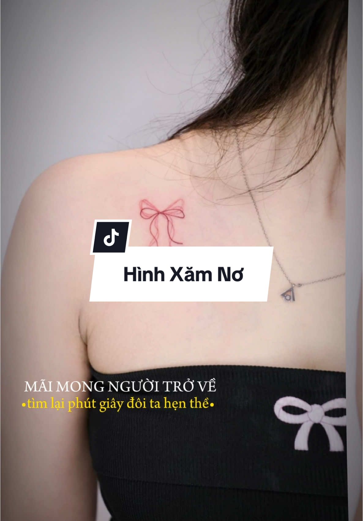 Hình xăm nơ nét mảnh @Ethan Tattoo #ethantattoo #xamhinh #hinhxam #hinhxamdep #tattoogovap #xamhinhgovap #tattoo #tattooartist #bonpiercing #tattoos #hinhxamno 