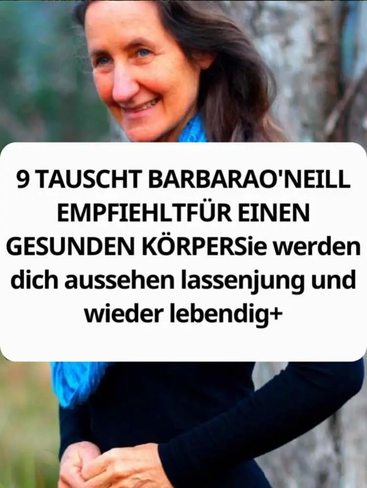9 TAUSCHT BARBARAO'NEILL EMPFIEHLTFÜR EINEN GESUNDEN KÖRPERSie werden dich aussehen lassenjung und wieder lebendig #shilajit #gesundheit #ernährung #fyp 