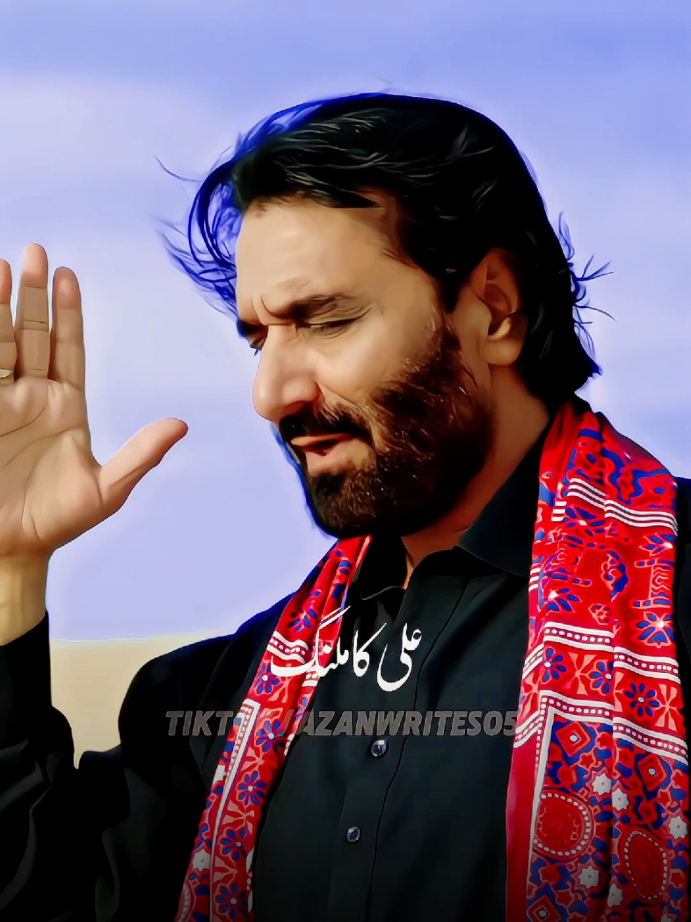 NARA ALI DA 💖#nadeemsarwar #azanwrites05 #fyp #foryou #hit #noha #qaseeda #nadeemsarwarofficial 