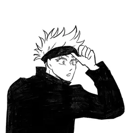 He's feeling bonita okayy 🎀 #jjk #megumi #gojo #fyp #forfun #fanart