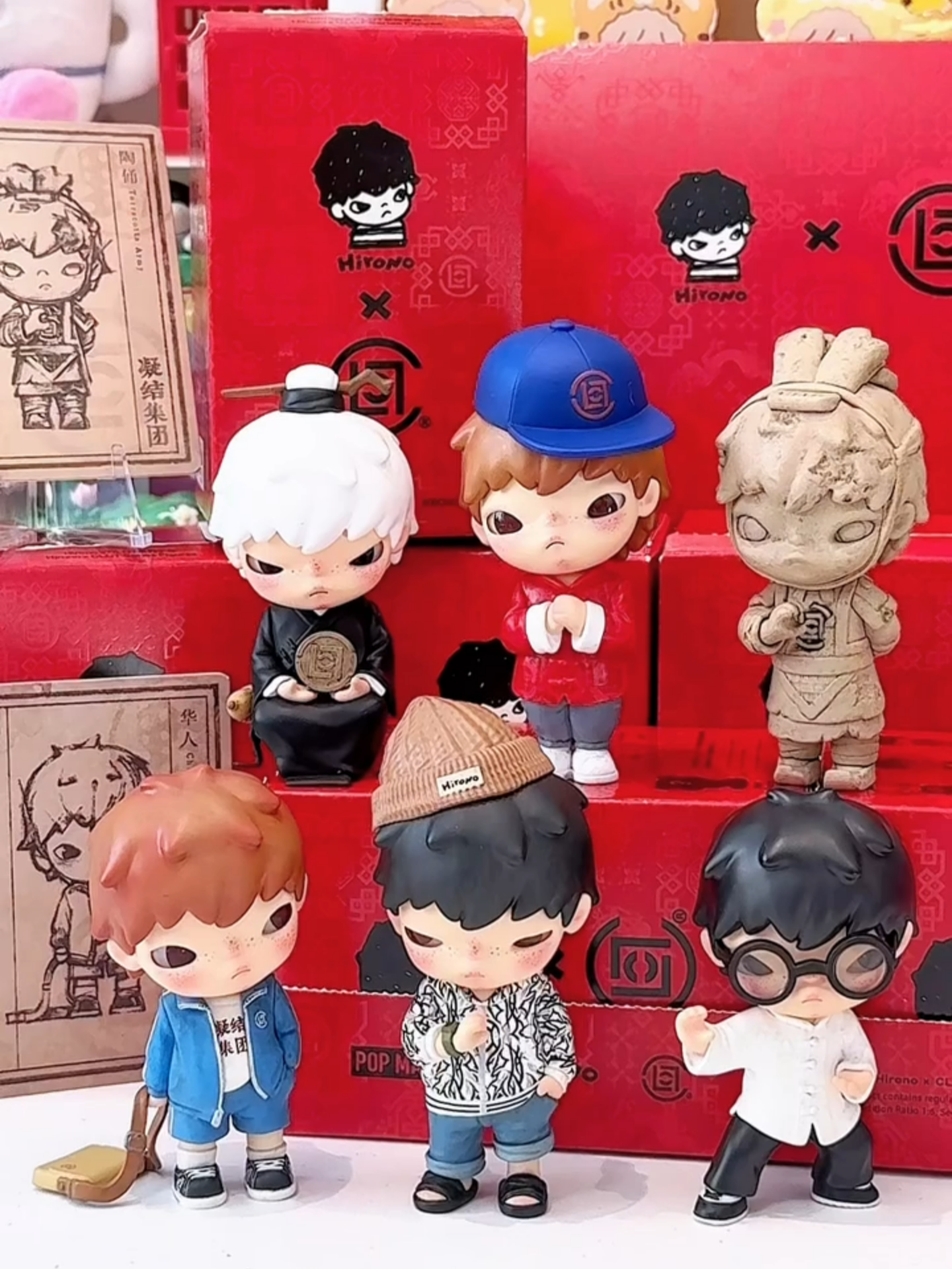 Hirono & Clot Series Unboxing~ #fyp #cute #toys #blindbox #unboxing #lucky #popmart #hirono #clot