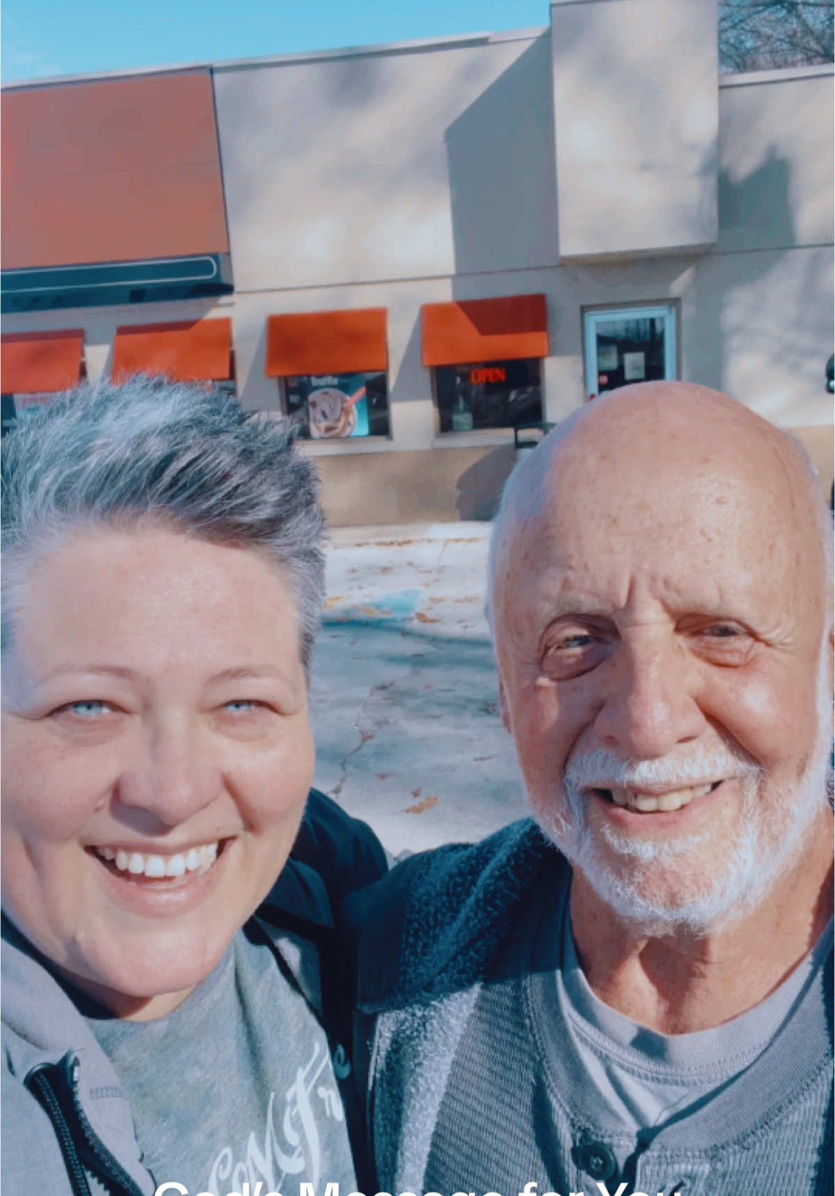 God’s message to me came through the love of my life. He loves me unconditionally and believes in me.  #creatorsearchinsights #agegap #agegapcouple #mysunshine #godsmessage #blessings 