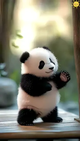 Come and see, the little panda is dancing.#foryoupage #tiktok #panda #cure #Cute pet#fyp #panda #Funny#animal 