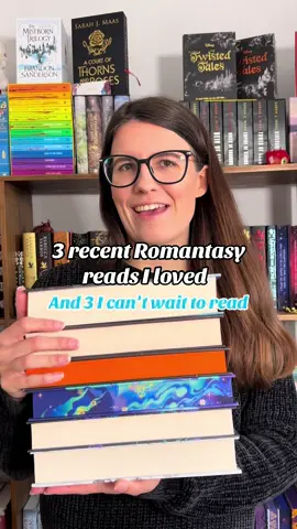 3 recent Romantasy reads I loved! ⭐️👏 and 3 I’m reading next #BookTok #fantasy #romantasy #bookrecs #quicksilver #enimestolovers 