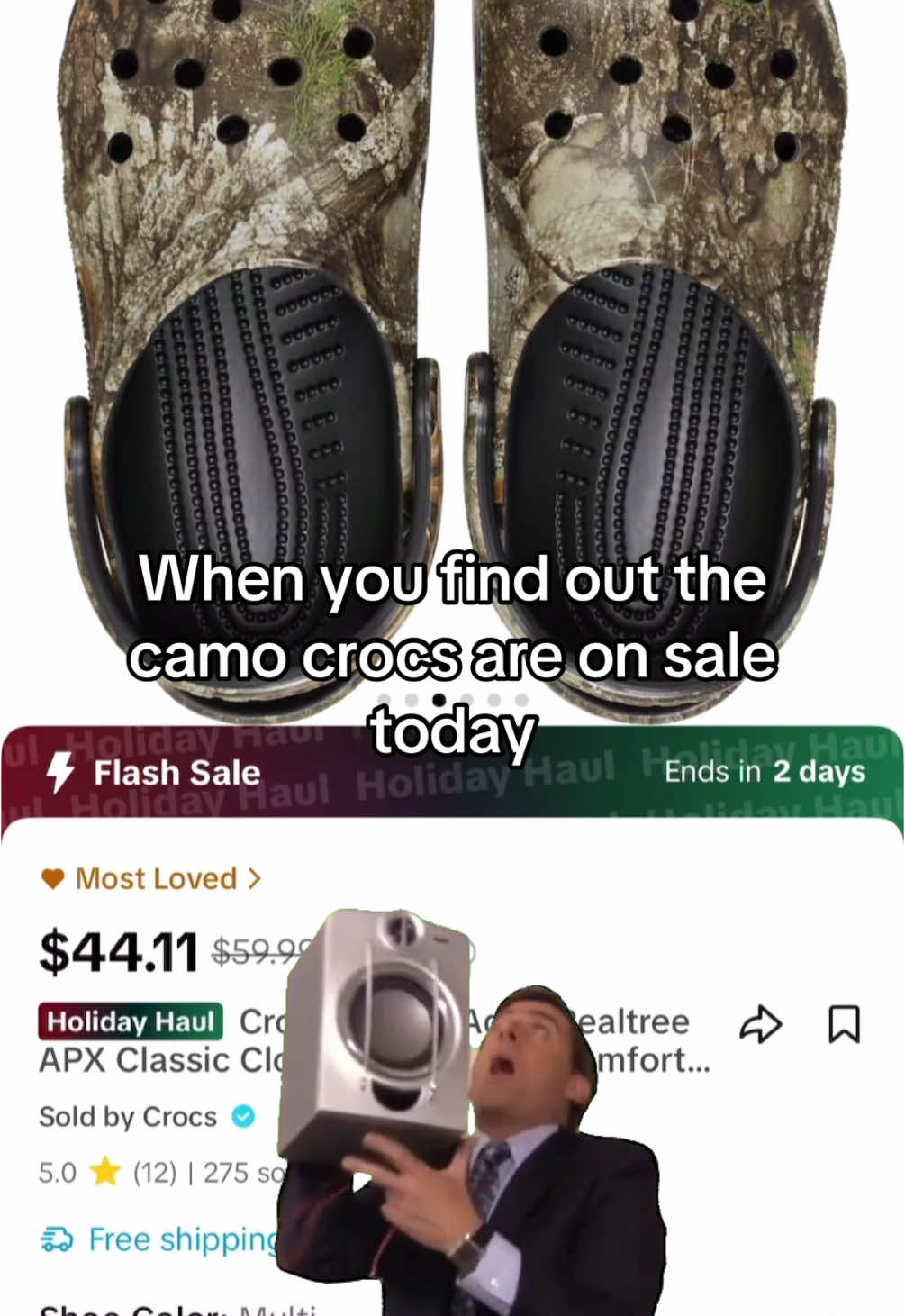#fyp #tiktokshopfinds #christmas #flashsale #crocs 