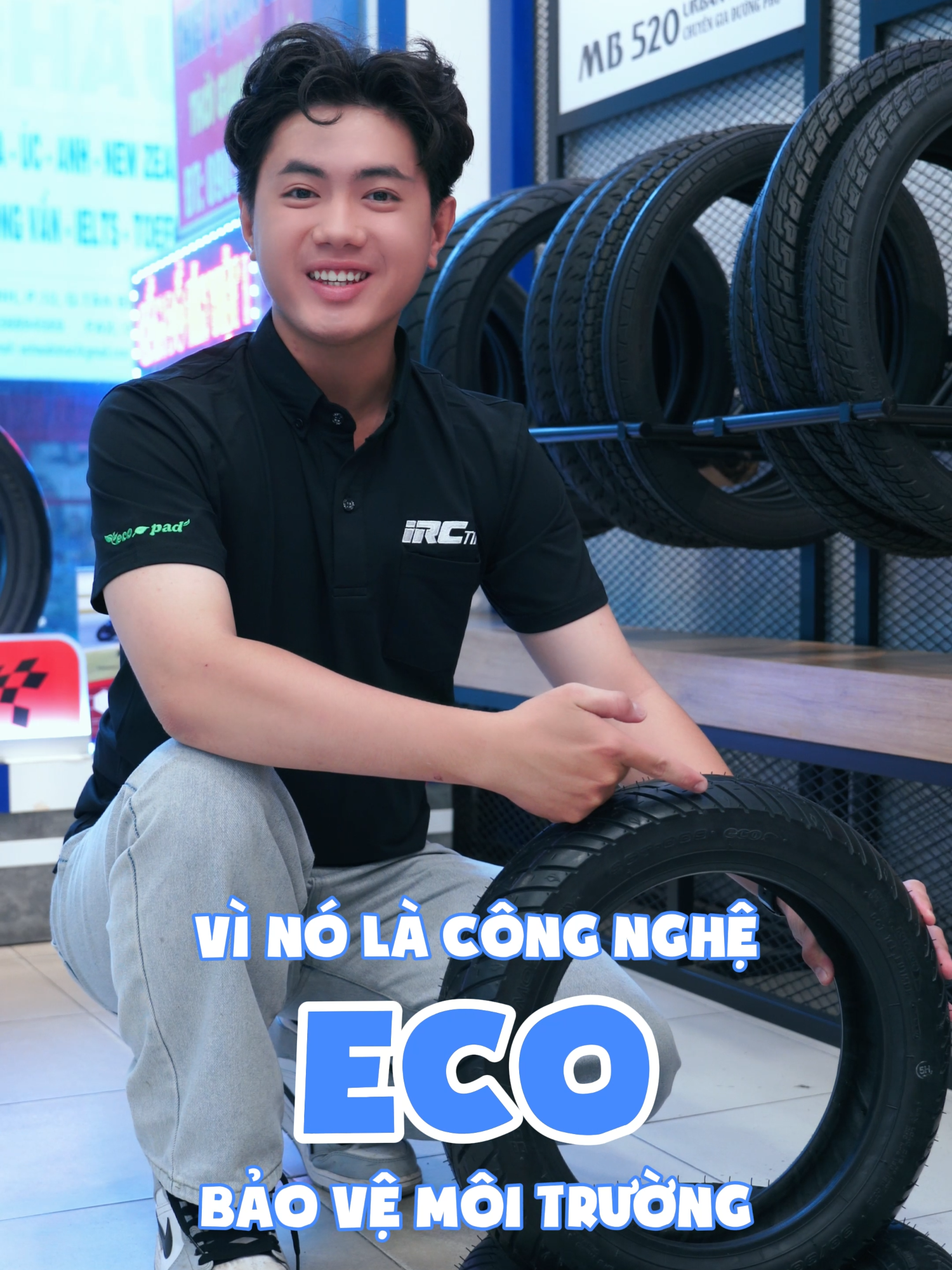 Vì sao lốp SCT-009 được gọi là lốp xe bảo vệ thế giới xanh? #ircvietnam #lopxemay #trendingvideo #xuhuong2024 #trending #foryou