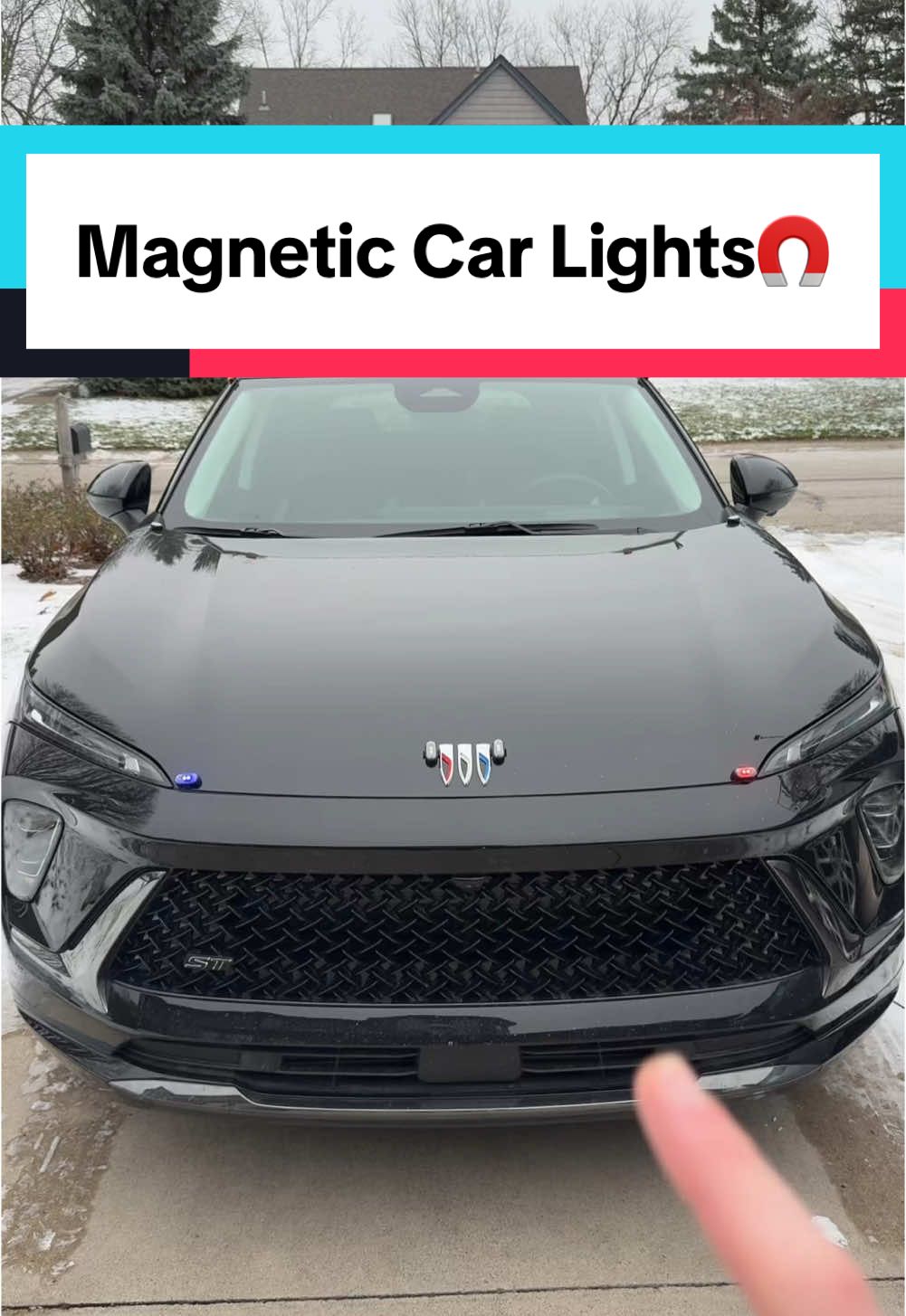 Replying to @ej Mounting the LED lights is easy because they are magnetic! #ledlights #ledcarlights #carled #carlights #caraccessories #cargadgets #tiktokshopholidayhaul #tiktokshop #magnetic 