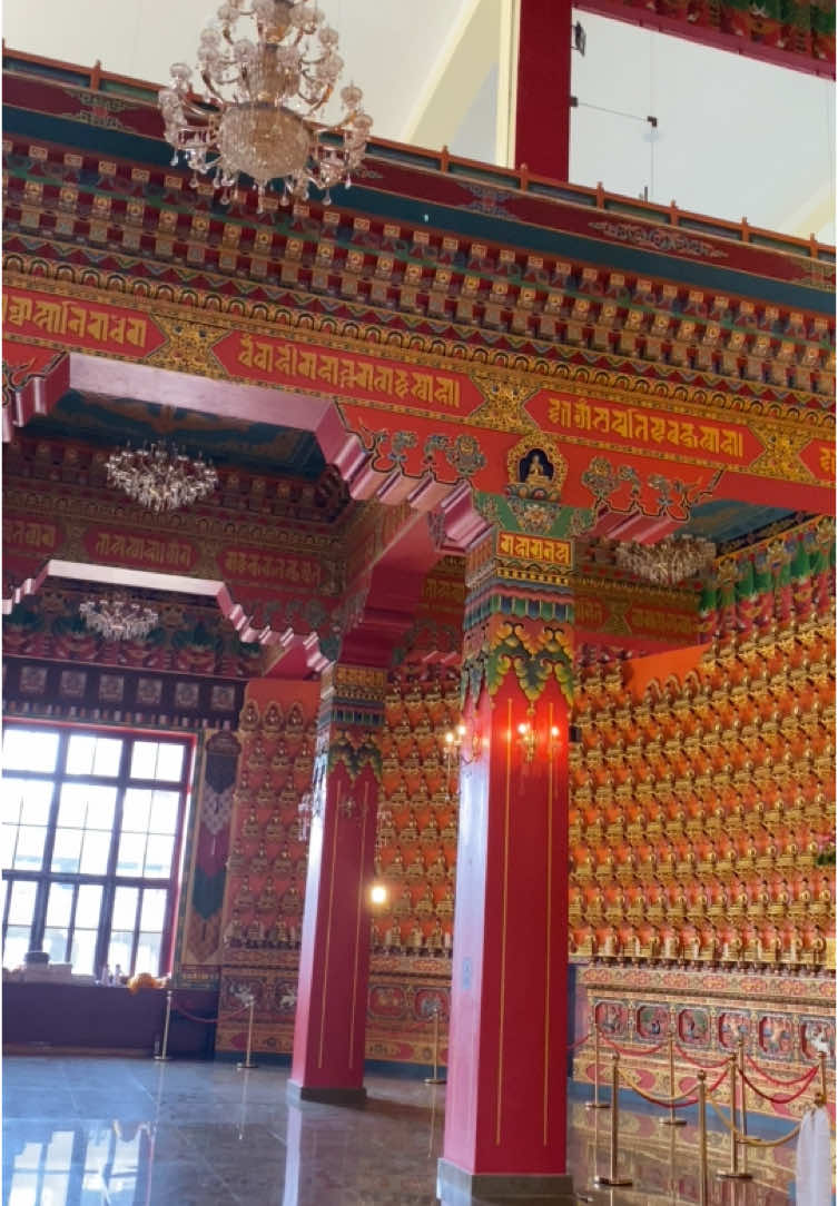Lumbeni#nepal  #the birth place of Lord buddha #Thousand Buddha temple#buddhist☸💫 Blessing #Such a glorious splendid Monastery of the great lama Choekyi Nyima Rinpoche#