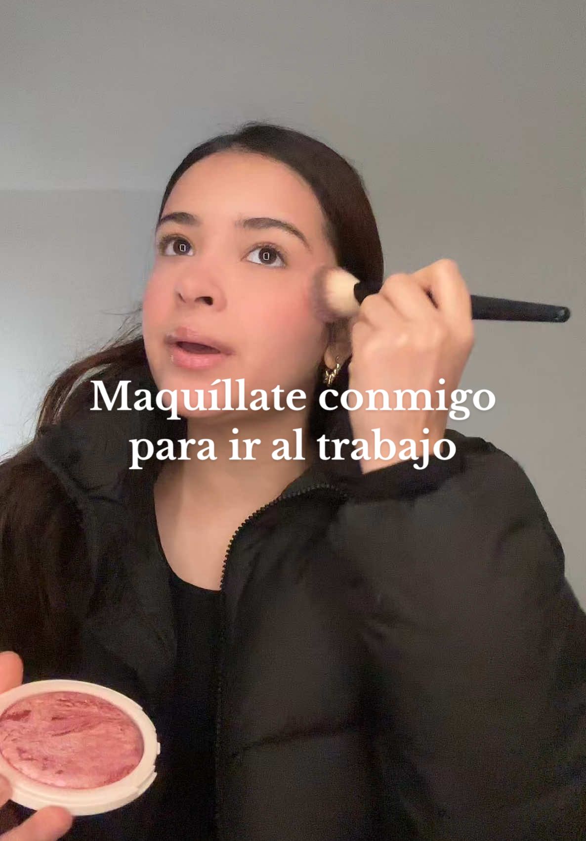 Maquíllate conmigo para ir al trabajo💋🫧 @AnajuliaZobra amiga sigueme en mi nueva cuenta 🥰