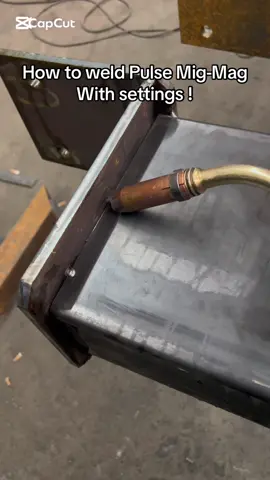 How to weld pulse Mig Mag with settings #fyp #foryoupage #fypシ゚viral #fyppppppppppppppppppppppp #foryou #fy #fyy #f 