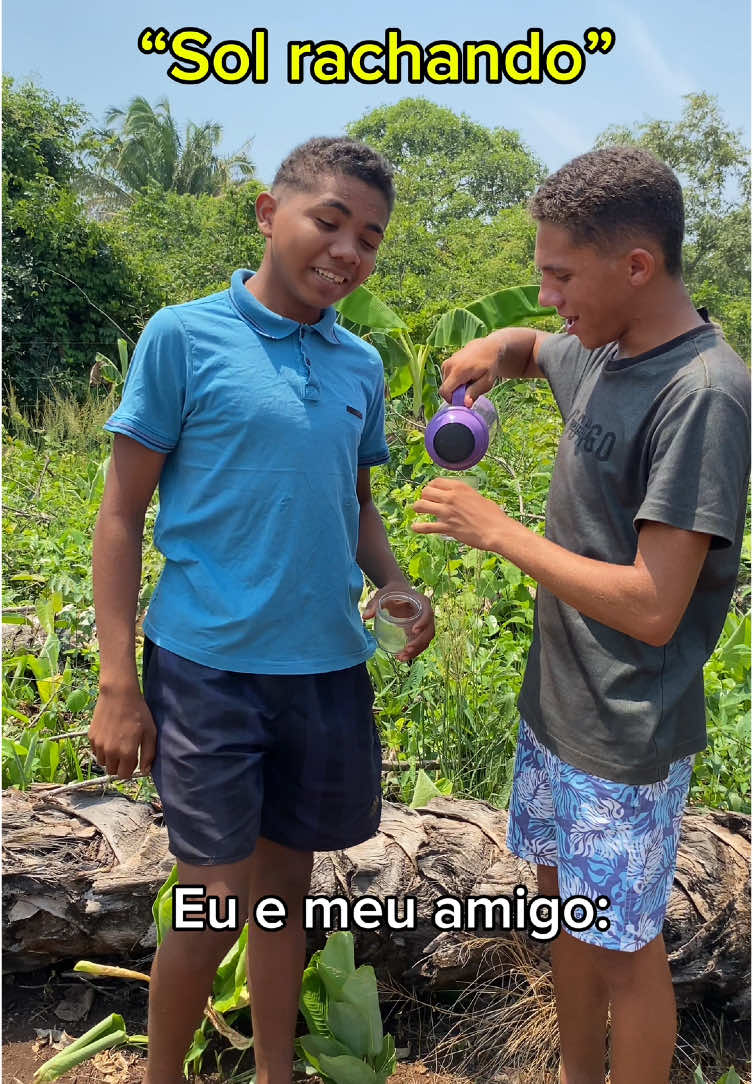 Sol rachando kkkk