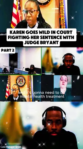 Karen Goes Wild In Court Fighting Her Sentence With Judge Bryant #court #courtroom #judge #law #lawyer #criminal #prison #arrested #fyp #usa🇺🇸 #viral_video #trendingvideo 