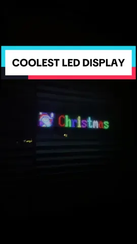 This Display is perfect for Christmas and the Holiday season! 🎅🏻🎄☃️ #leddisplay #ledscreen #pixelart #christmasdecor #christmaslights #tiktokshopholidayhaul #tiktokshop 