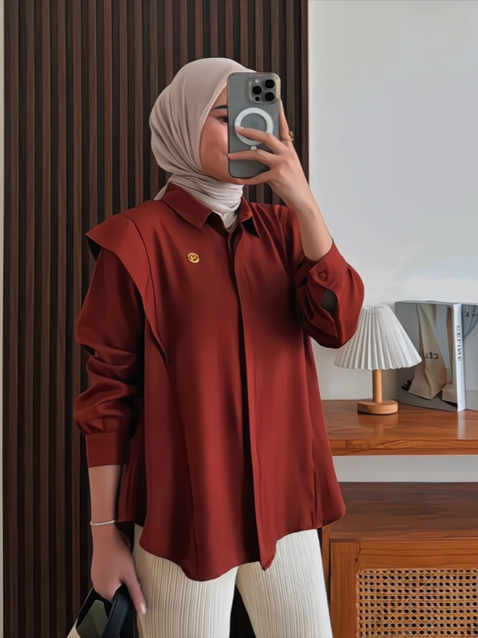 ANDINI BLOUSE SHAKILLA POLOS #blouse #blouseshakilla #atasanwanita #andini #atasanwanitakekinian 