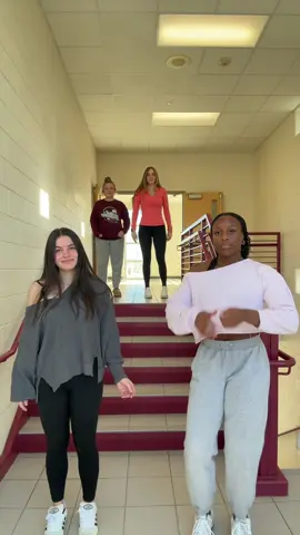 we have more friends 😗🥰 #fyp #dance #hallway #definejackets #school #viral 