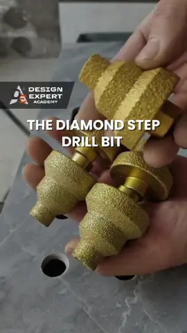 The diamond step drill bit effortlessly drills through fragile materials like glass, ceramics, and marble, delivering clean and precise cuts. Its design allows for creating holes of different sizes with a single tool, ensuring durability and efficiency for construction and decoration projects. #Construction #Tools #DIYProjects #CreativeIdeas #DiamondDrillBit