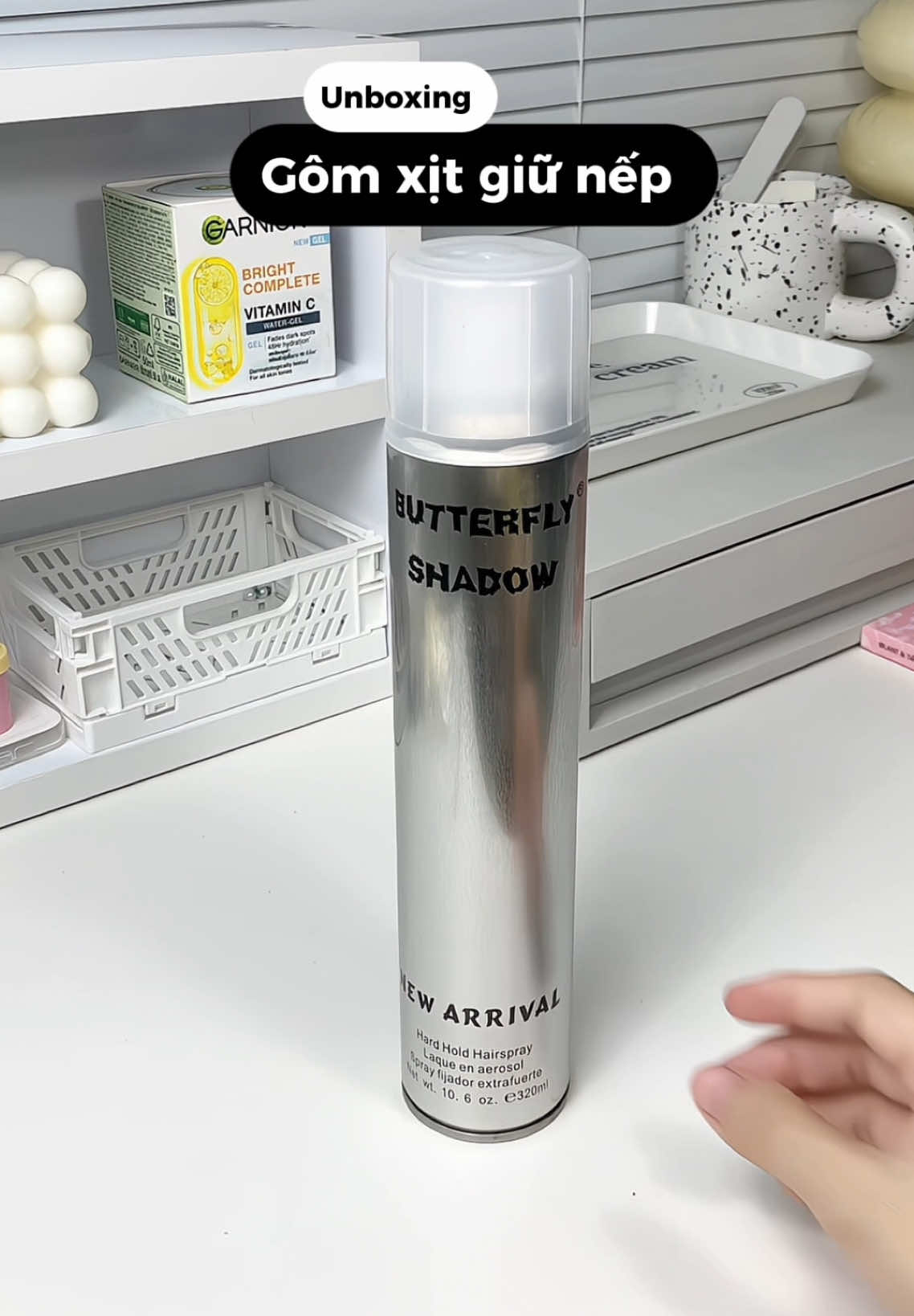 Gôm xịt giữ nếp và làm bồng bềnh tóc nè ✨🐣#xuhuong #gomxittoc #gomxittocgiunep #unboxing #lamdeptoc #giuptocbongbenh #review #tuyen2108 