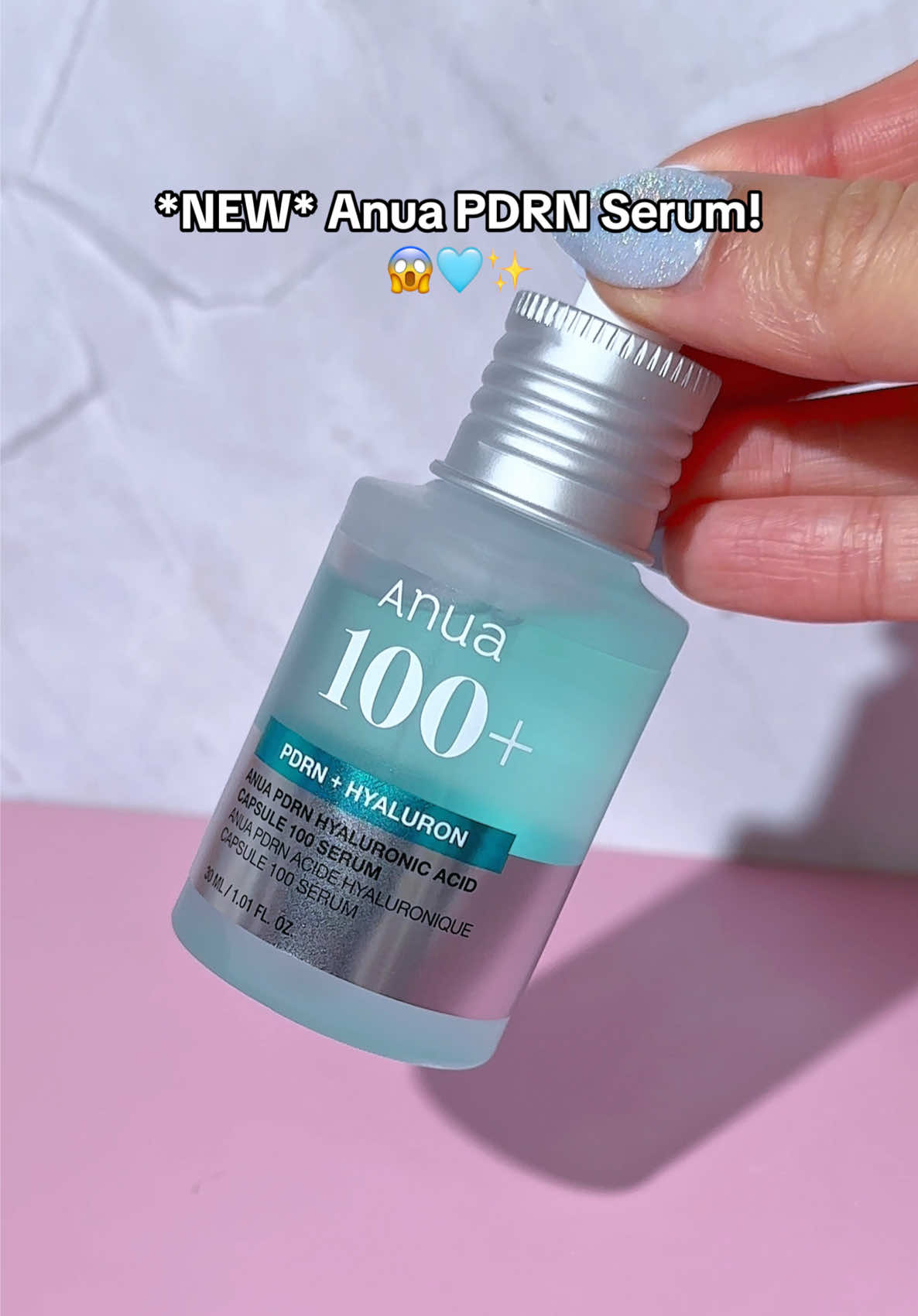 *NEW* from Anua! 😱🩵✨ @Anua Store US *gifted Anua PDRN Hyaluronic Acid Capsule 100+ Serum ✨Salmon PDRN: - simialr to human DNA - very compatible with our skin - has wound healing properties  - good for damaged skin barrier and blemish prone skin ✨ contains 30% hyaluronic acid for hydration ✨lightweight, runny texture ✨good for any skin type ✨fragrance free formula #anua #anuaskincare #anuapdrn #pdrn #pdrnserum #serum #AnuaPDRNSerum #glowwithanua #anuaserum #kbeauty #newinbeauty #newskincare #koreanskincare #skintok #skincareroutine #blemishproneskin #skinbarrier #decemberfinds #tiktokshopholidayhaul 