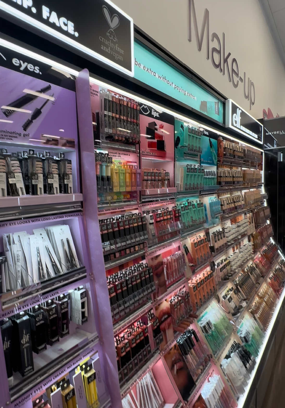 Its here! And its never looked so good🤩Our new & improved E.L.F makeup stand🤩🛍️Browse the full range of E.l.f makeup in store today at the Fort💞 #foryoupagе #fyp #elfmakeup #elfmakeupreview #superdrug #birmingham #makeuptok #makeuphacks 