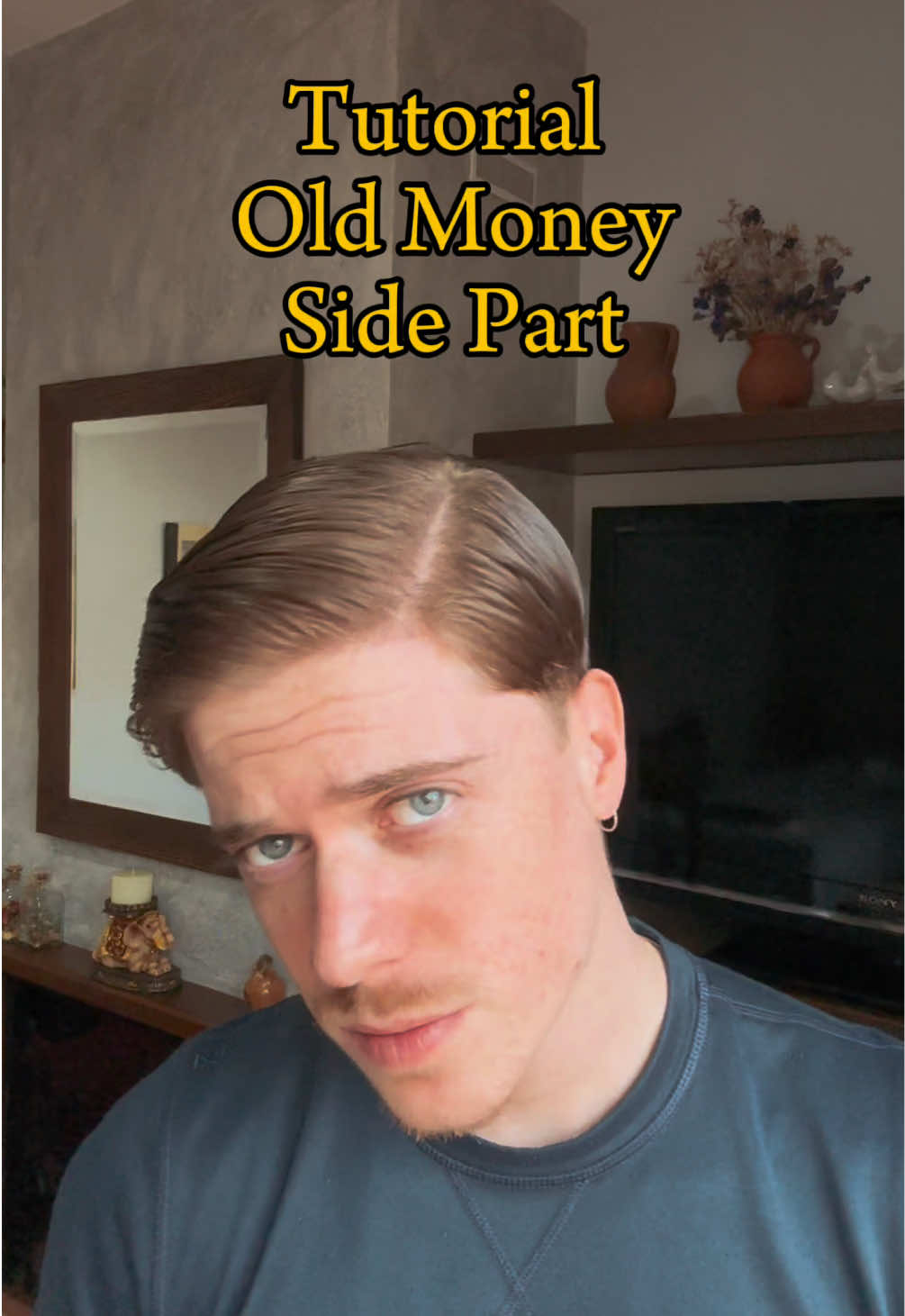 Tutorial del Side Part definivo #oldmoney #menshairstyle #classymenstyle #oldmoneyaesthetic #hairstyleformen 