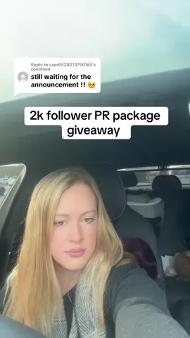 Replying to @user9428274790165 SO CLOSE to 2K- GIVEAWAY TIME! TO ENTER 1. Follow this account and my backup account @alyssaware_           2. Like this post                                         3. Tag a friend in the comments who would love to win this giveaway! Winner will be chosen December 21, 2024! This has no affilliation with tiktok or any other brand. #giveaway #giveawayalert #giveawaywinner #giveaways #pr #prpackage #sahm #sahmlife #contentcreator #creatorsearchinsights #fypシ #MomsofTikTok #momtok #mom 