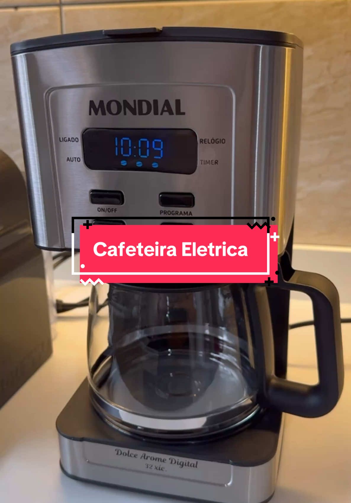 Me mimei 🥰  #cafeteiraeletrica #cafeteiramondial #mondial #cafe 