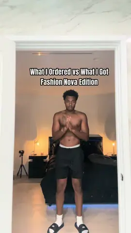 What I Ordered Vs What I Got @FashionNova @NovaMEN #TikTokPartner #fashion #tryonhaul #outfitideas #orders 