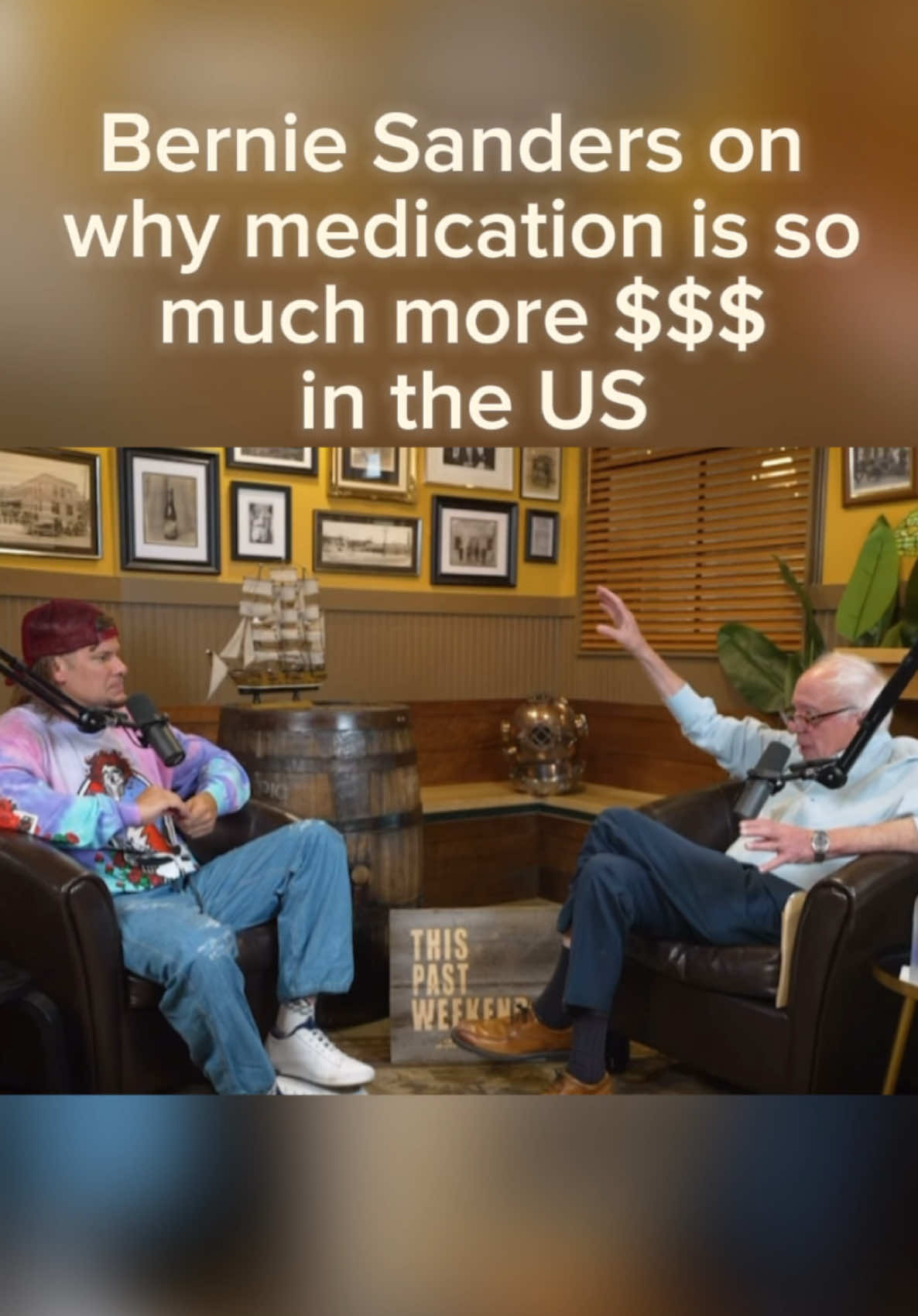 Bernie Sanders on why medication is so much more money in the US #medication #theovon #theovonclips #ozempic #berniesanders  