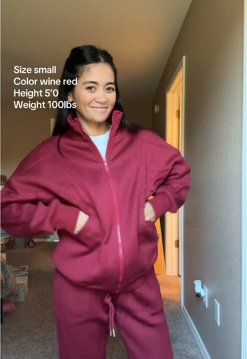 This is perfect for when I visit my parents in The Villiages  #sweatsuit #sweatset #tracksuit #matchingset #winterfashion #petitefashion #womrnsfashion #comfyclothes #outfit #OOTD #holidayhaul #giftguide #TopTierDecember 