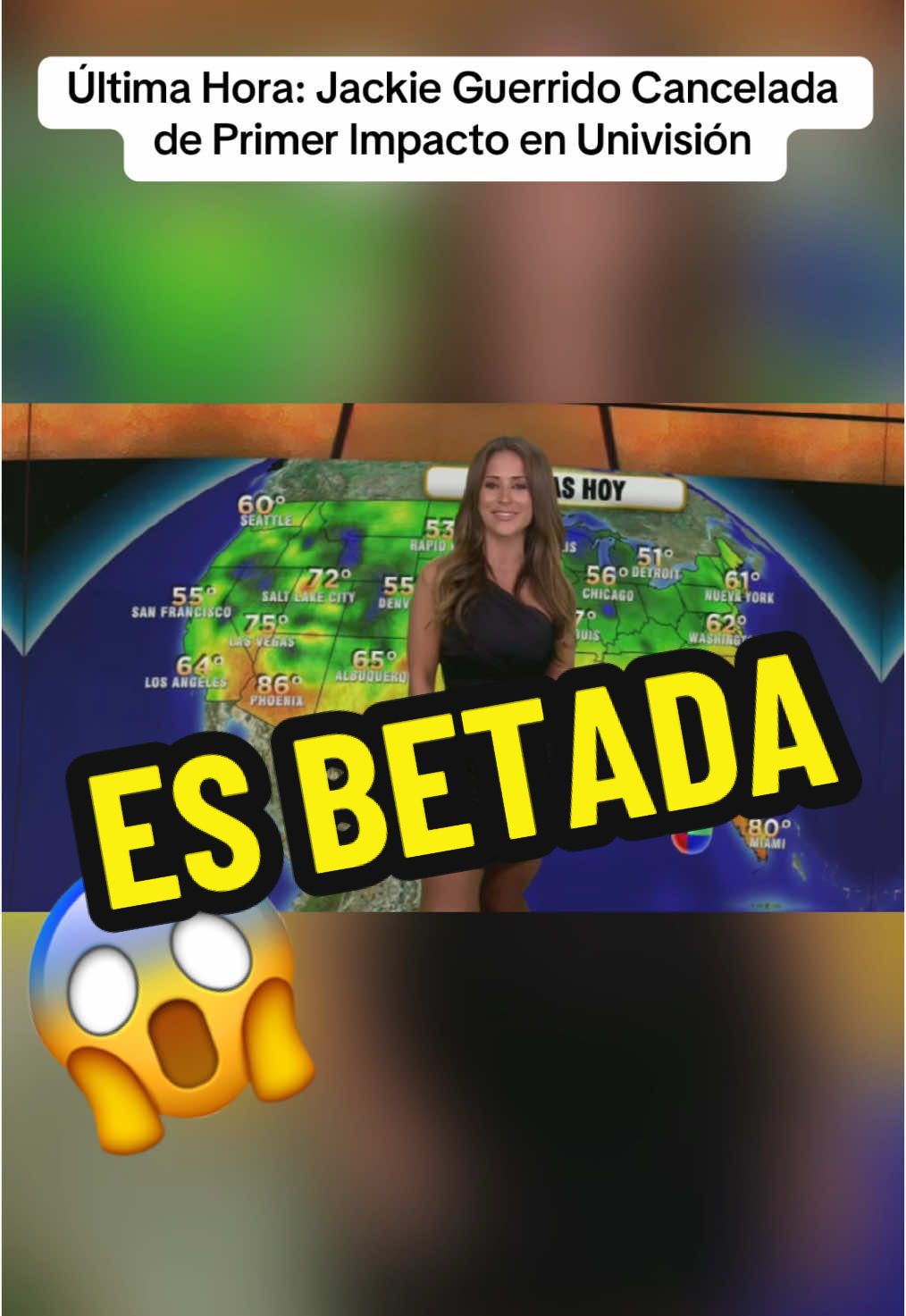 Última Hora: Jackie Guerrido Cancelada de Primer Impacto en Univisión. #telemundo #univisionnoticias #primerimpacto 
