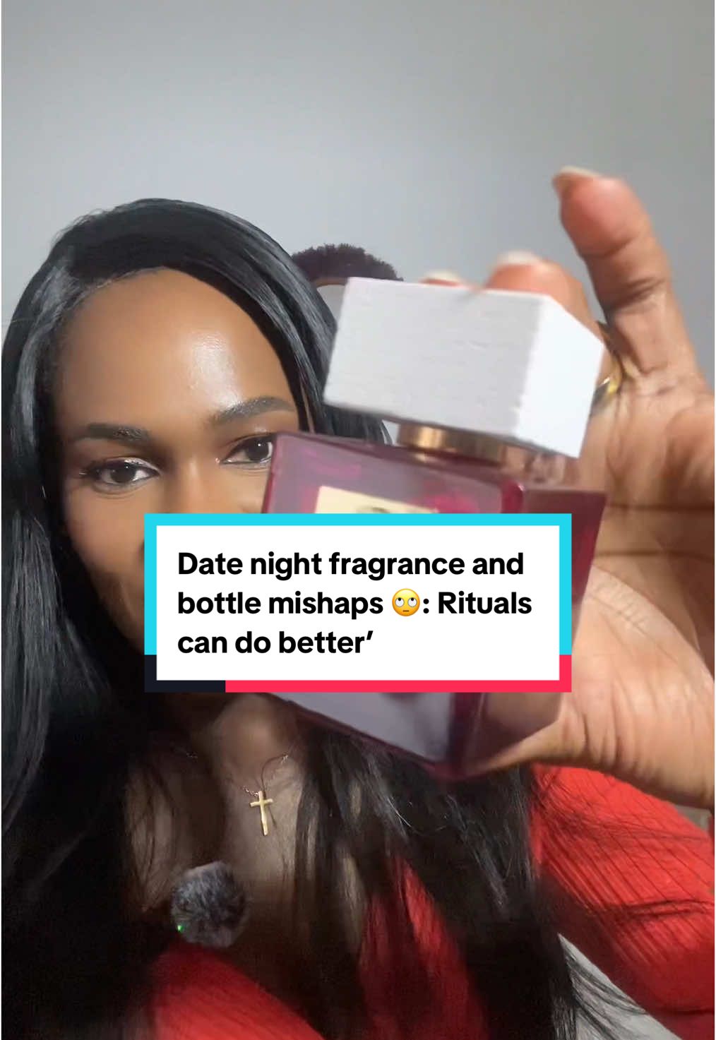 I wore @Rituals ciel rouge on a date and my partner couldn’t get enough of me! I mean… look at me 🤷🏾‍♀️ 😉🤭   There were a few packaging mishaps tgat i think they can avoid if the quality control team os on their A-Game. #datenightperfume #fragrancetiktok #parfumtiktok #parfumviral #pourtoi #tiktokfrance🇨🇵 