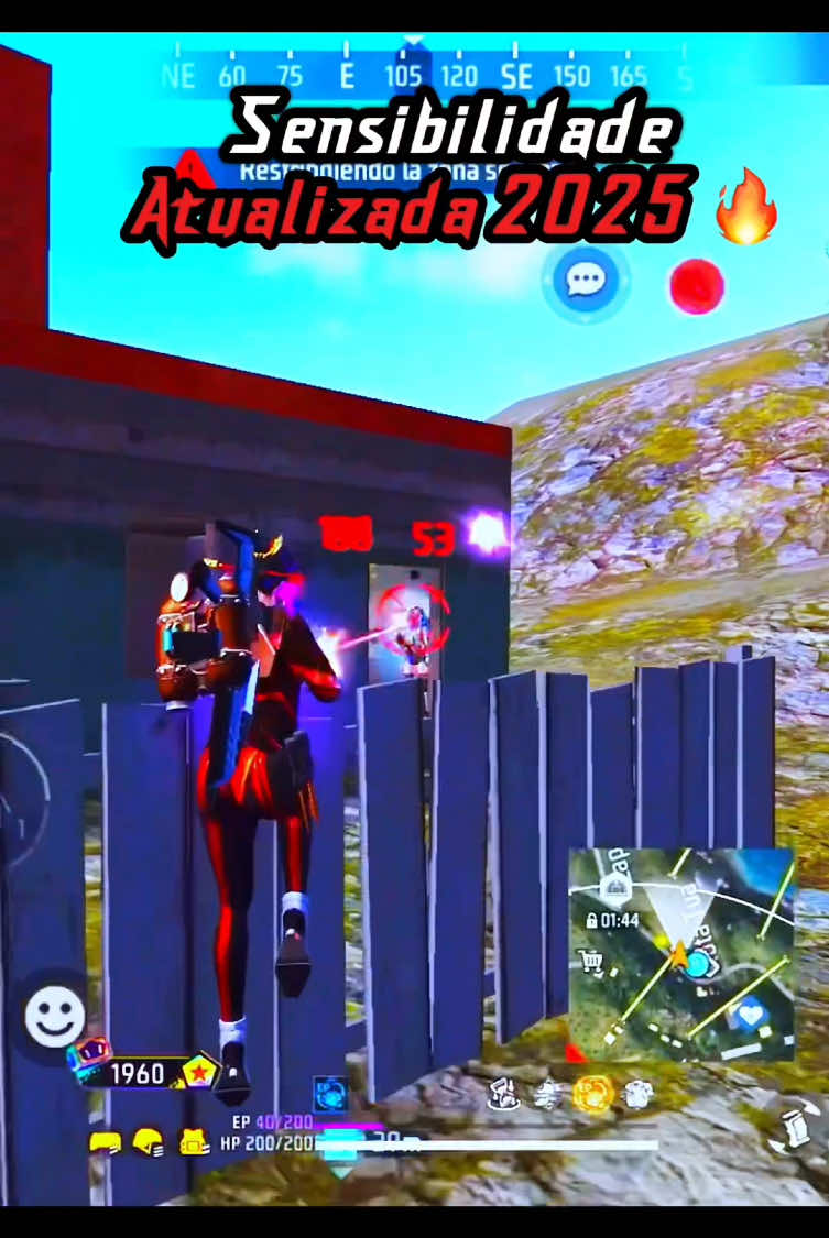 SENSIBILIDAD ACTUALIZADA PARA PEGAR TODO ROJO EN FREE FIRE 2025 🔥📲 #todorojo  #sensibilidadefreefire  #freefire  #configuracionesfreefire 