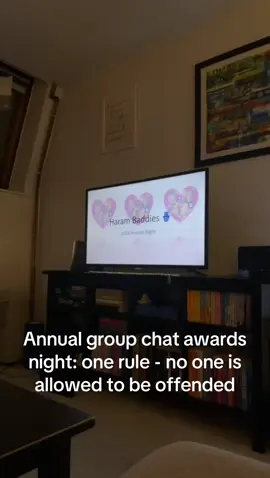 I sent a 44 question form into the group chat and we all voted for the winners of each catergory!! #awardseason 