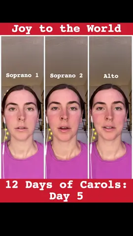 Day 5 better late than never :) #merrychristmas#christmas#christmascarols#choir#chorus#acappella#soprano#alto#ableton#acapella#merrychristmas#acappellacover#singing#singer#harmony#12daysofcarols#joytotheworld 