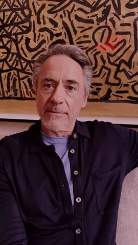 NEW!!Robert Downey Jr’s message tribute for Bud Smith  (credit: Joe D'Augustine)  #robertdowneyjr #message #silverfoxdaddy #bigeyes 