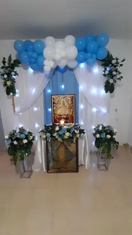 altar para la virgen de san juan #fpyシ #paratiiiiiiiiiiiiiiiiiiiiiiiiiiiiiii #romadidecoraciones 
