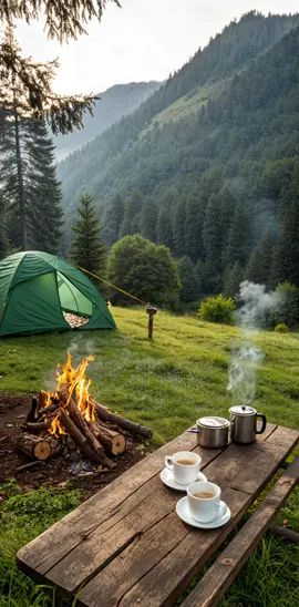 Morning relaxing campfire and coffee... ❄🔥☕ #camping #campfire #nature #coffee #RelaxVibes #LonelyVibes #CalmMood #PeacefulMoments #SelfCare #ChillVibes #Solitude #RelaxingVideo #MentalHealthMatters #ChilloutTime #MoodBoost #TikTokVibes #QuietTime #StressRelief #MindfulnessJourney #StayCalm