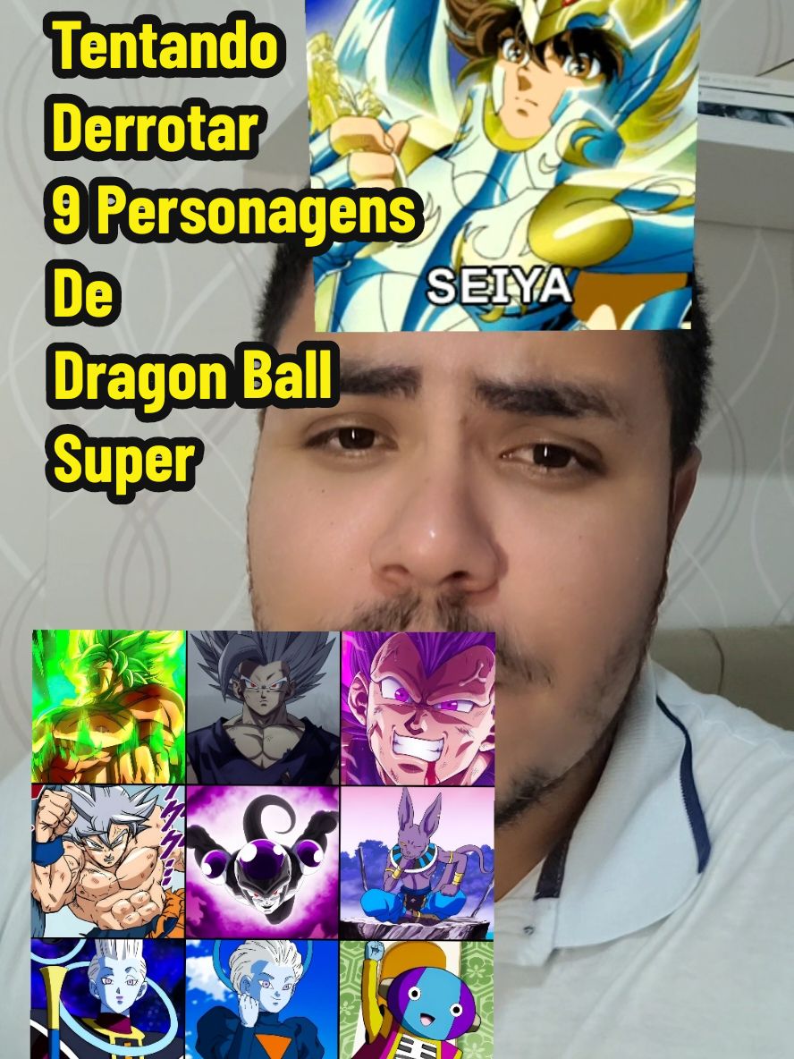 TENTANDO DERROTAR 9 PERSONAGENS DE DRAGON BALL  #broly #whis #bills #zeno #vegeta #daishinkan #goku #gohan #freeza #dragonball #anime #mangá #otaku 