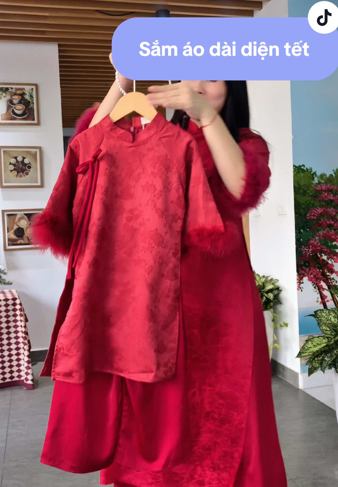 Áo dài tết mẹ sắm cho bé chưa #aodaitet #aodai #aodaichobe 