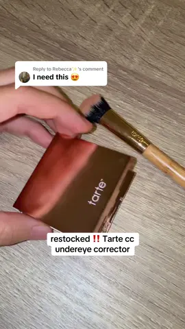 Replying to @Rebecca✨ this is one of the best selling tarte products now on TikTok ##tartecosmetics##tarteccundereyecorrector##tiktokshopholidayhaul
