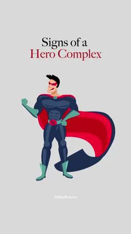 Signs of a hero complex #herocomplex #signs #psychology #personality #mindset 