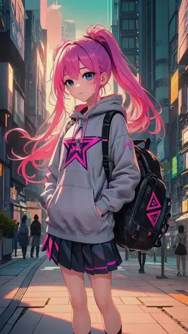 Estetika anime yang sempurna! Suasana kota Jepang, cahaya matahari, dan karakter dengan detail memukau. #digitalart #aicreation #Ai #anime #animefyp #animegirl #livewallpaper #wallpaper #anime2025 #AnimeStyle #CyberpunkVibes #AnimeAesthetic #AnimeGirl #UrbanAnime #CyberpunkArt #AnimeWorld #MangaVibes #StreetStyleAnime #PinkHairAesthetic #AnimeLife #ModernAnime #AnimeCityScape #FuturisticVibes