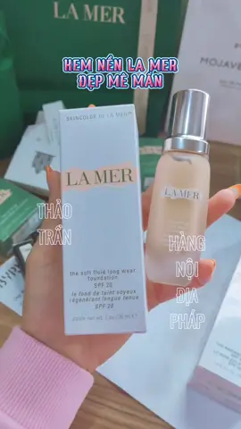 #CapCut #tiktok #makeup đẹp không tì vết! Kem nền #Lamer che khuyết điểm tốt, mượt da, phải nói mê mẩn luôn ạ. #kemnen #xuhuong #video #reels #thaotran_hangnoidiaphap 