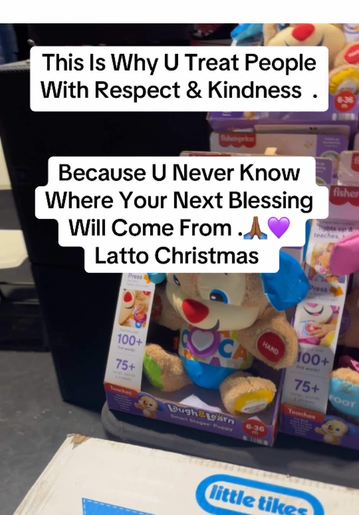 When U Walk In Love and Kindness .Blessings Will Open Up And Overflow.So Thankful  #fyp #christmas #giveaway #explore #latto 